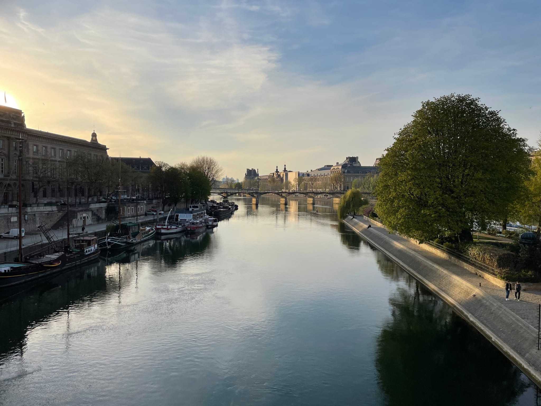 Les bords de Seine à Paris, quais du 6ᵉ arrondissement près du cabinet BRIJALDO Avocats